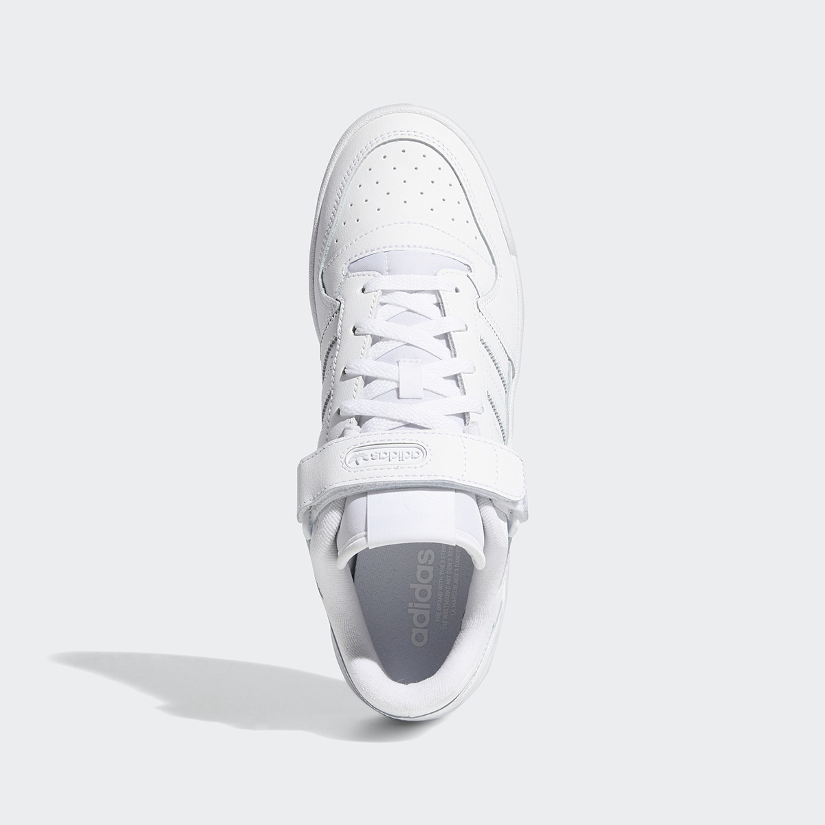 Sapatilhas Casual Unissexo Forum Low Branco-3