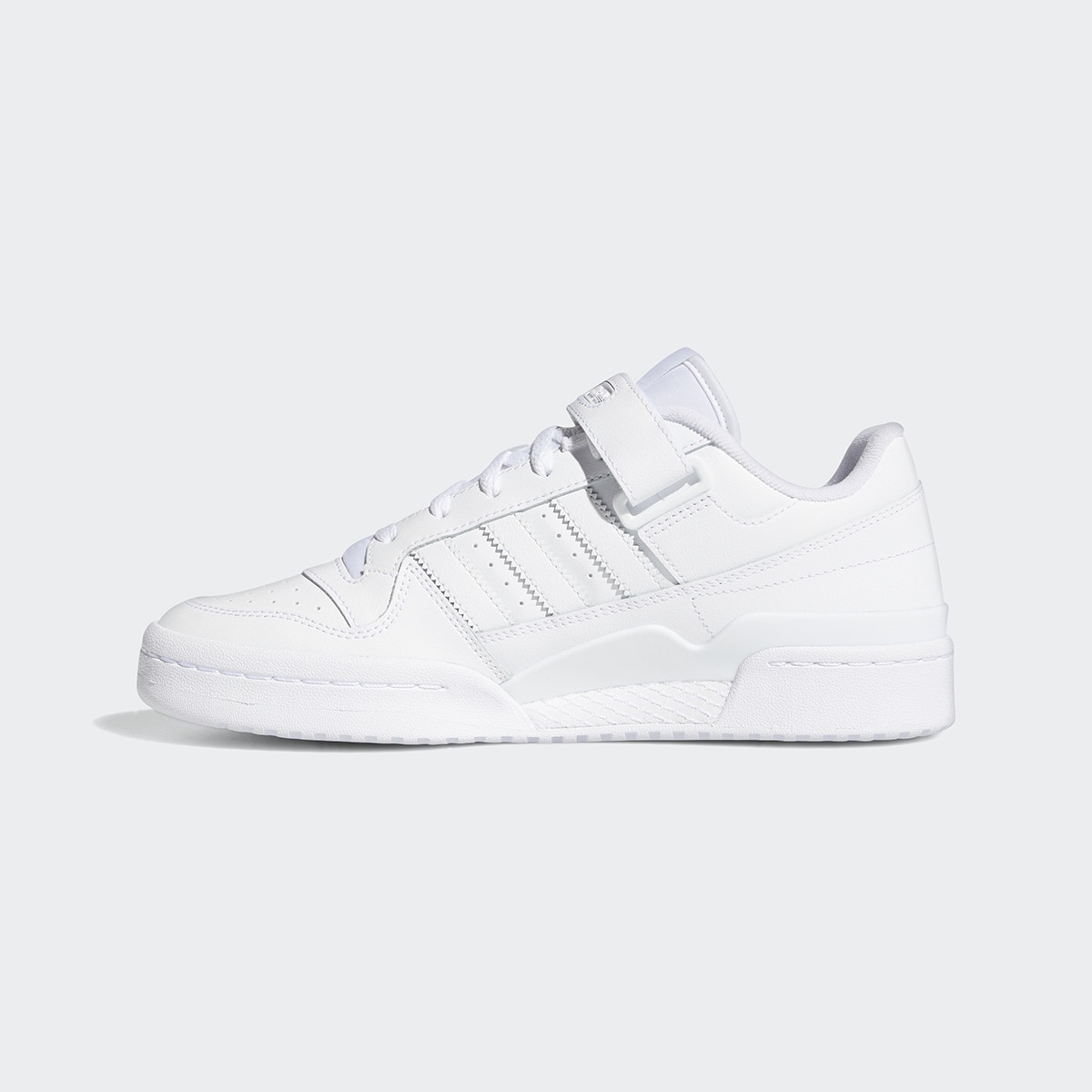 Sapatilhas Casual Unissexo Forum Low Branco-4