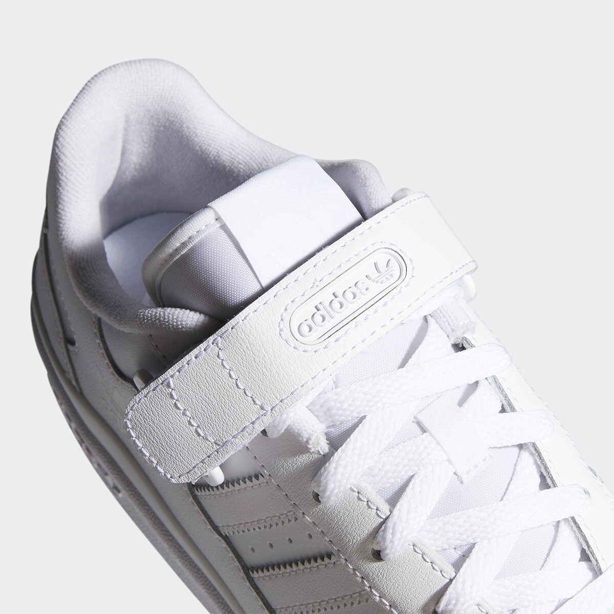 Sapatilhas Casual Unissexo Forum Low Branco-8