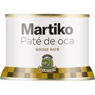 paté de hígado de oca superior lata 130 g - Martiko