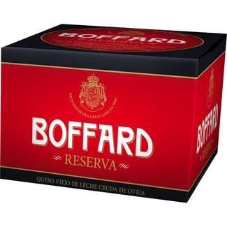 queso viejo de oveja Reserva mini elaborado con leche cruda lata 1 kg - Boffard