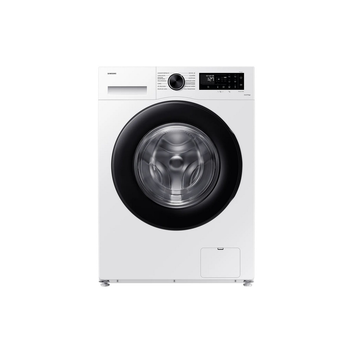 Imagem 0 de Máquina de Lavar Roupa Samsung WW80CGC04DAEEP EcoBubble Carga Frontal de 8kg e de 1400 rpm - Branco