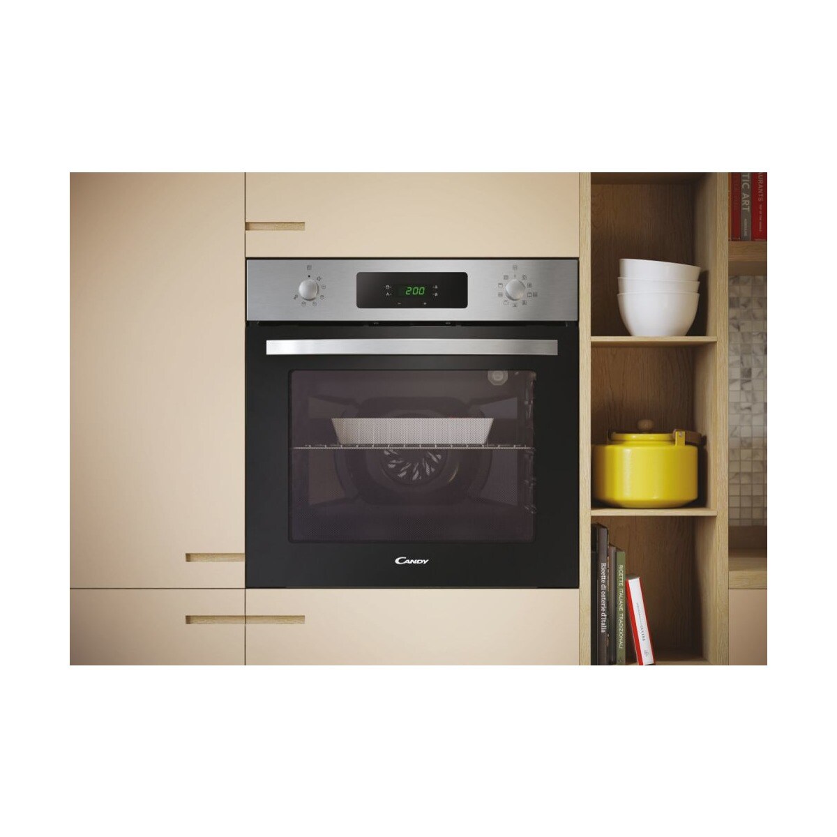 Forno Multifunções Candy FIDC X676 Idea Pyro + Aquactiva de 65 Litros - Inox Inox-2