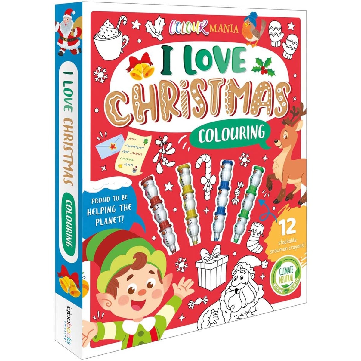 I love christmas colouring 1