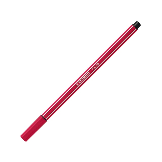 Imagen 0 de Rotualdor Premium Pen 68 STABILO Rojo Oscuro