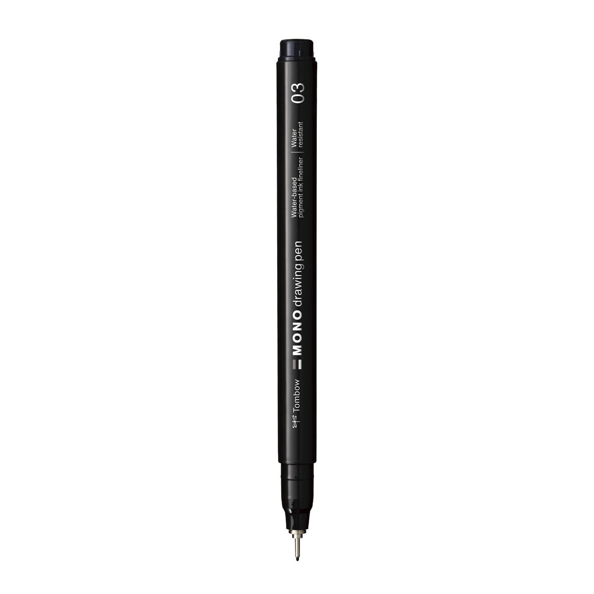Rotulador mono drawing pen punta fina 03 Tombow negro Negro-2
