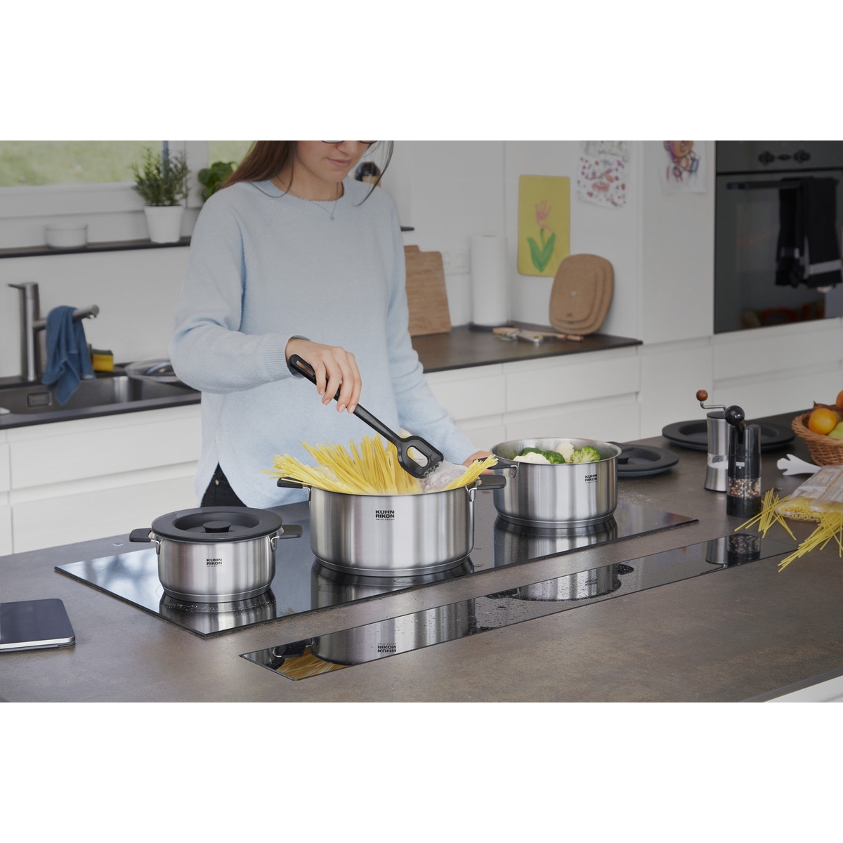 Bateria de Cozinha de 3 Peças Smart & Compact Aço-6