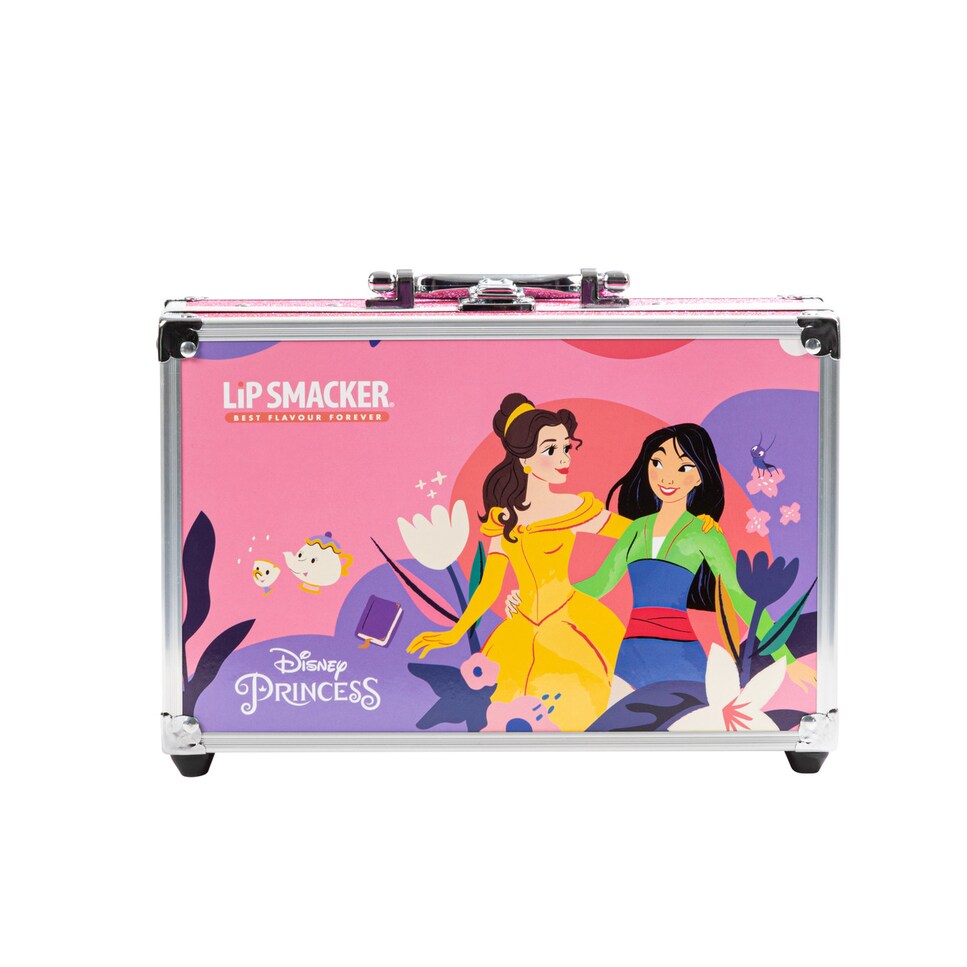 Maletin de Maquillaje Princess Makeup Train case Lip Smacker · Lip