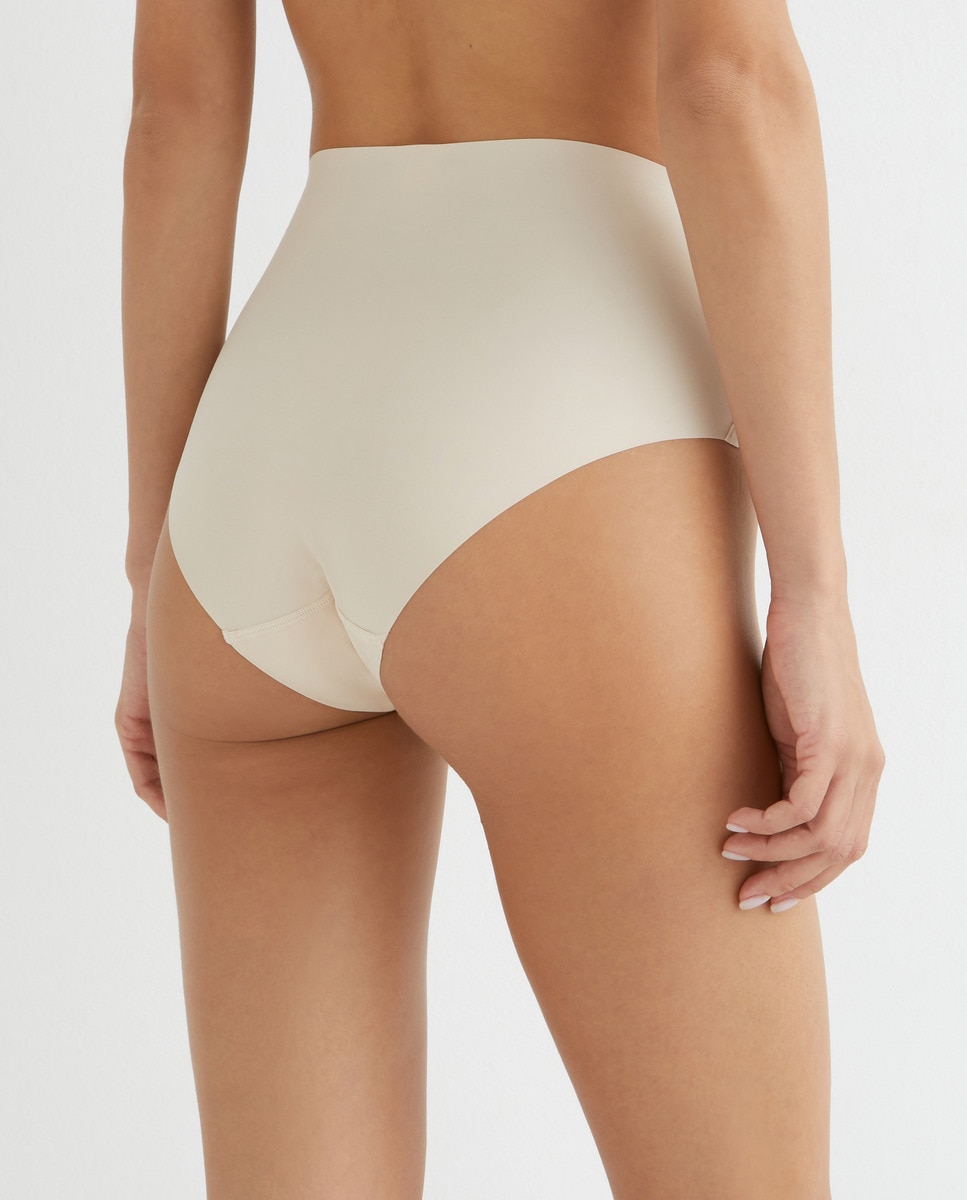 Pack 2 bragas altas laser cut Nude-2