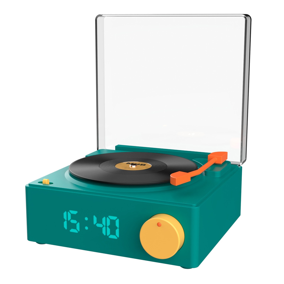 Imagem 0 de Altifalante Despertador Retro com Forma de Gira-Discos