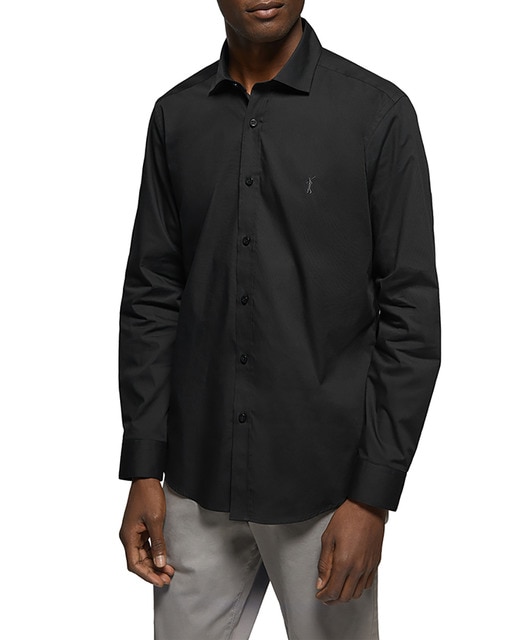 Imagen 0 de Camisa de manga larga de popelín