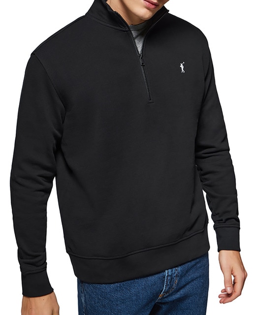 Imagen 0 de Sudadera básica de media cremallera