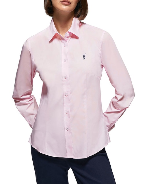 Imagen 0 de Camisa de manga larga de popelín