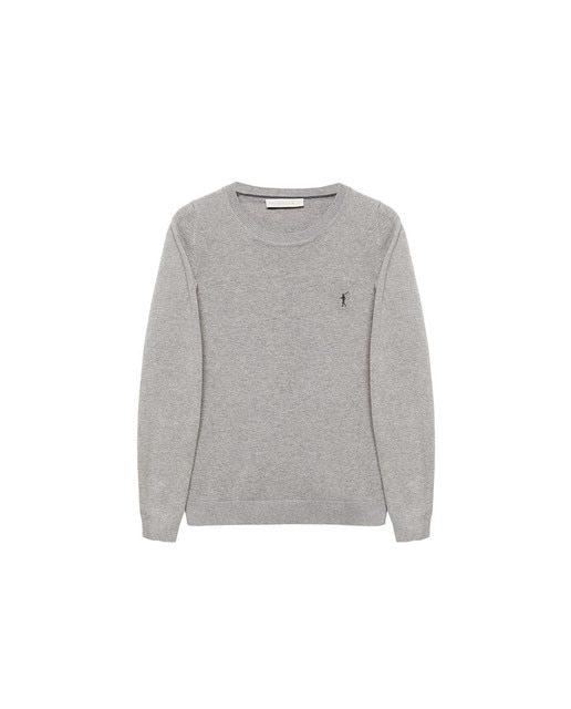 Imagen 0 de Jersey de punto para mujer en algodón de galga 12