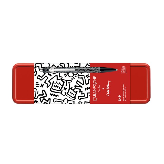 Imagem 0 de Esferográfica Keith Haring Caran d´Ache - Preto