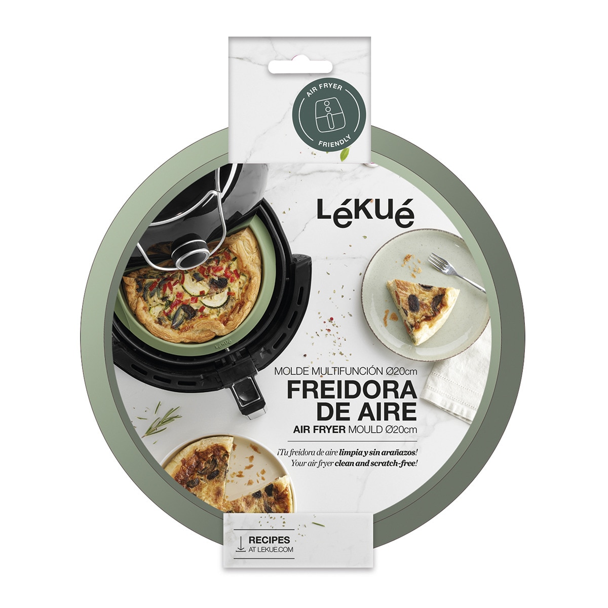 Molde para Fritadeira de Ar Verde-4