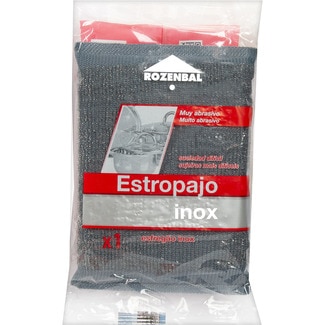 estropajo inox bolsa 1 unidad - Rozenbal