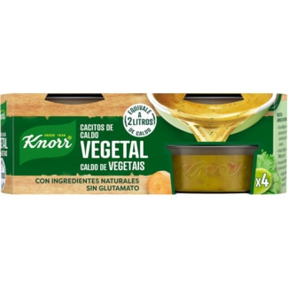 Caldo Natura de Legumes 4 unidades embalagem 112 g - Knorr