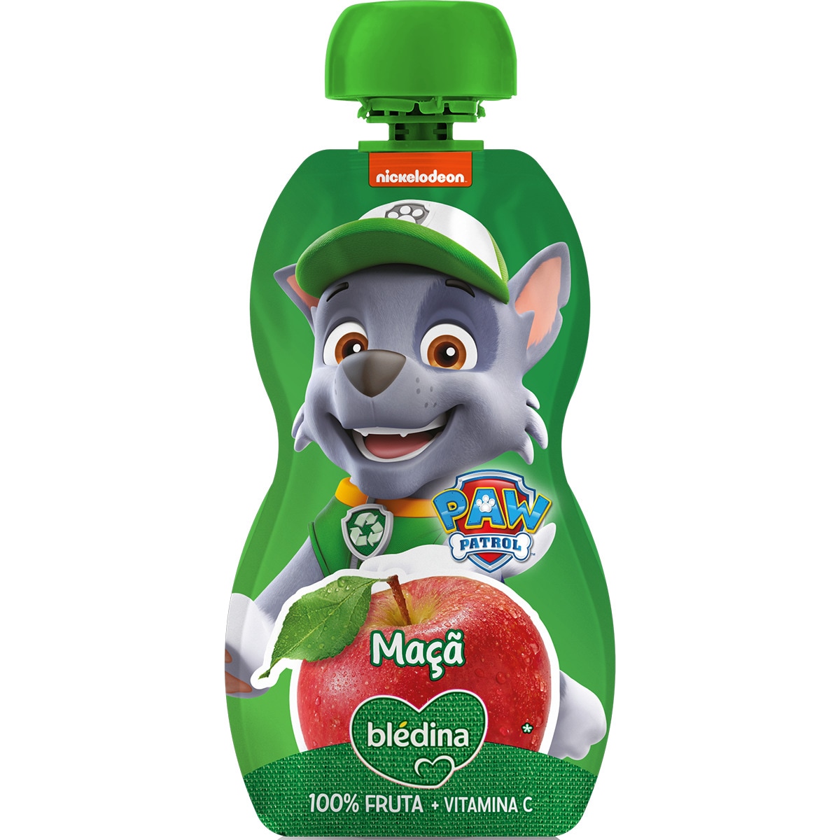 Pouch Patrulha Pata Rocky Maçã embalagem 100 g