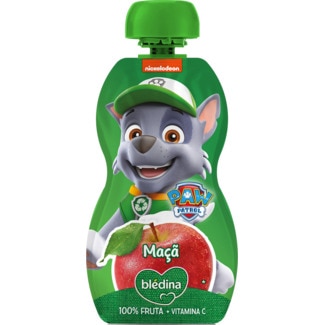 Pouch Patrulha Pata Rocky Maçã embalagem 100 g - Blédina