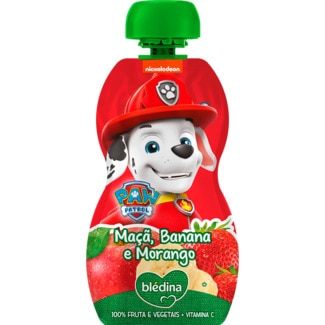 Pouch Patrulha Pata Marshall Maça, Banana e Morango embalagem 100 g - Blédina