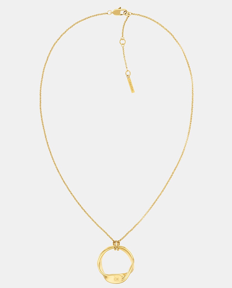 Colar Ethereal Metals de Aço - Dourado Ouro-3