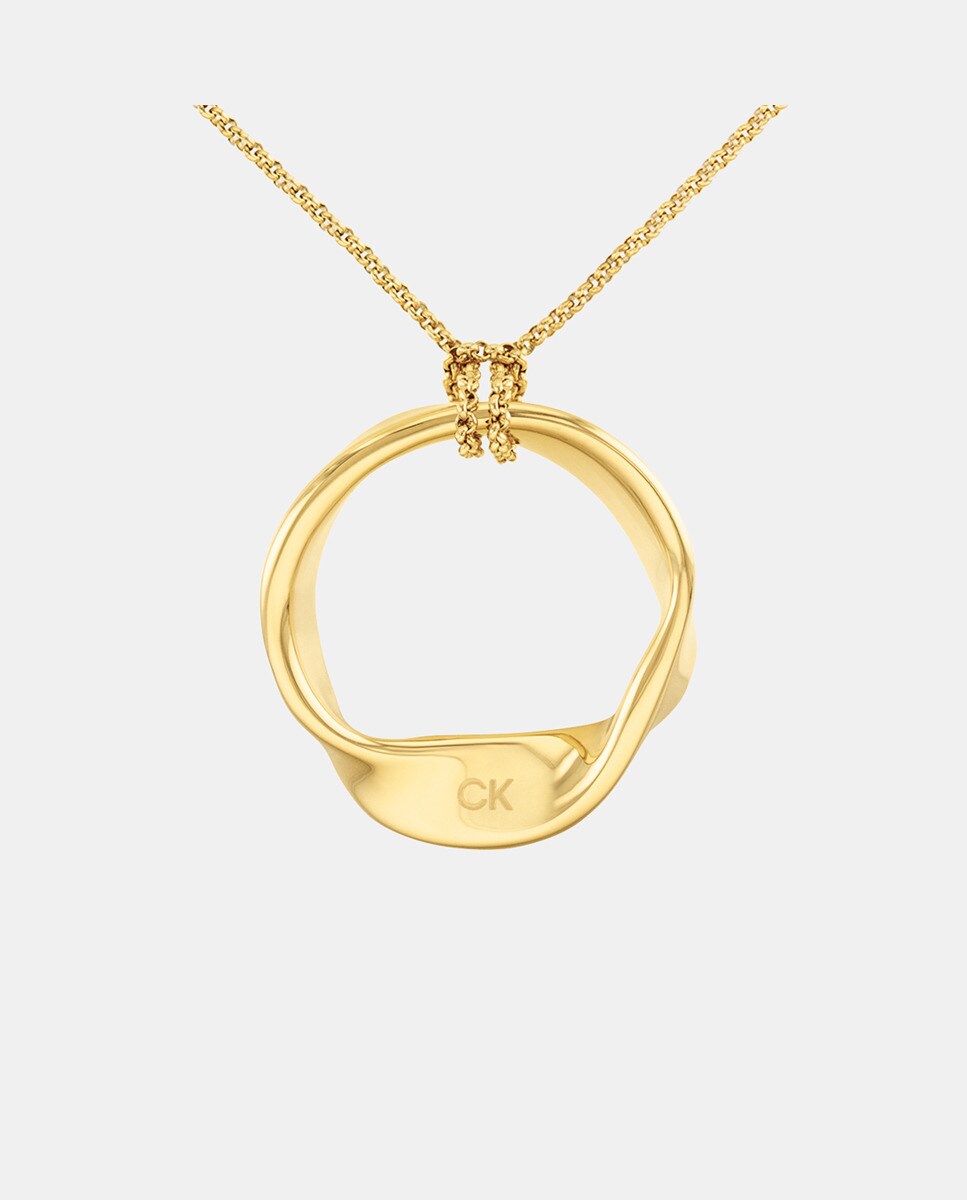 Colar Ethereal Metals de Aço - Dourado Ouro-1