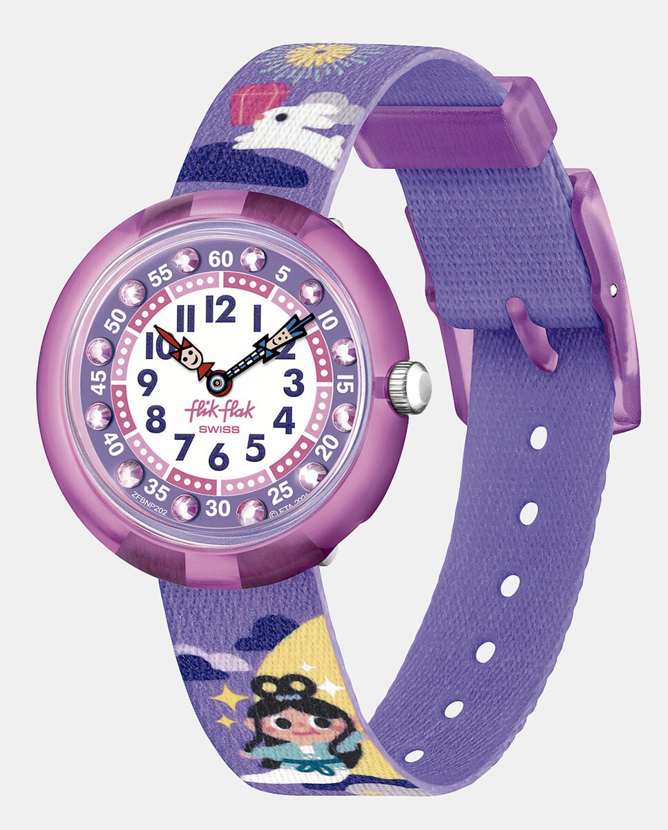 Rélogio Chang'e and The Jade Rabbit com Bracelete em Tecido (PET reciclado) - Multicolor 3