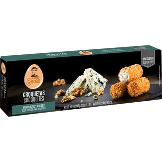 croquetas de queso azul y nueces sin gluten estuche 200 g - La Cocina De Senen