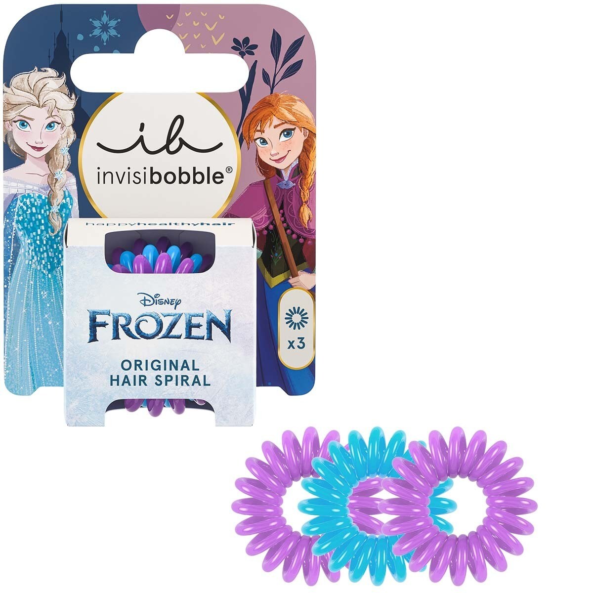 Elásticos Kids Original Disney Frozen - 3 uds. 1