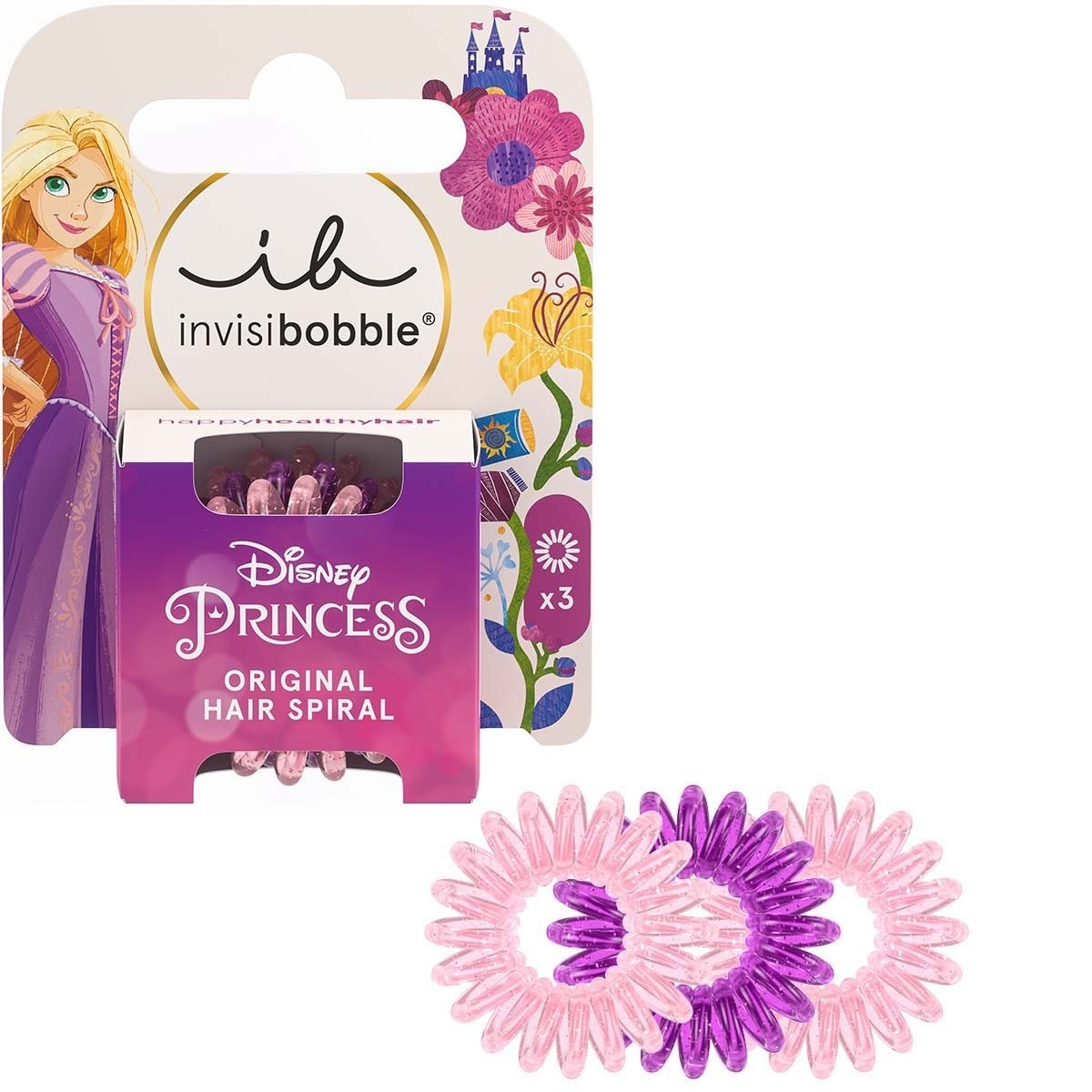 Elásticos Kids Original Disney Rapunzel - 3 uds. 1