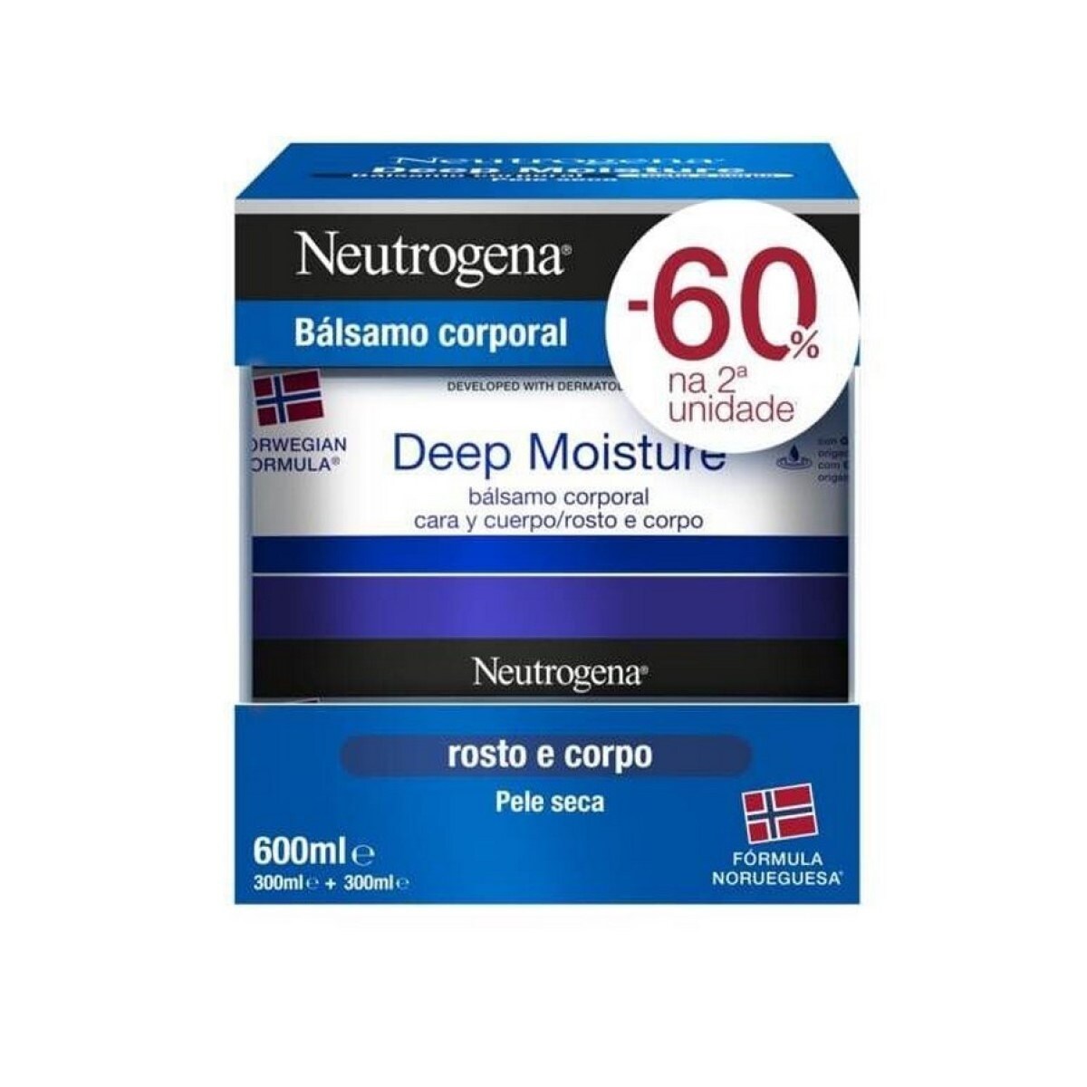 Duo Bálsamo Corporal de Hidratação Profunda - 2x300 ml 1
