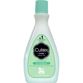 quitaesmalte sin acetona con aceite de coco frasco 100 ml para uñas naturales y artificiales - Cutex