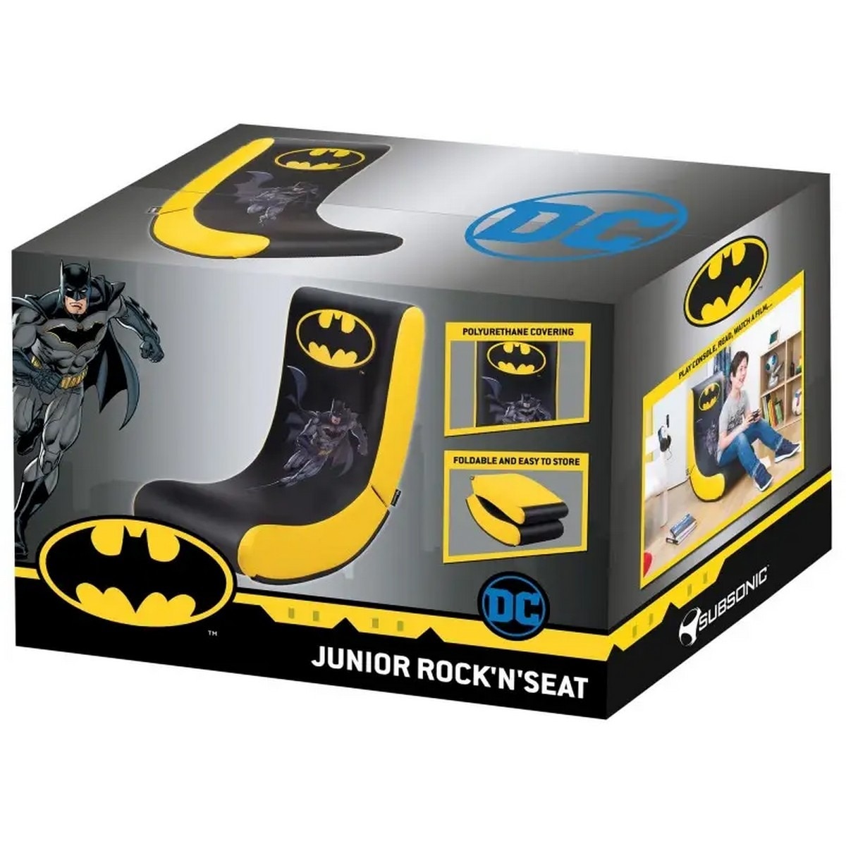 Cadeira Gaming Rock'n Seat Junior Batman 8