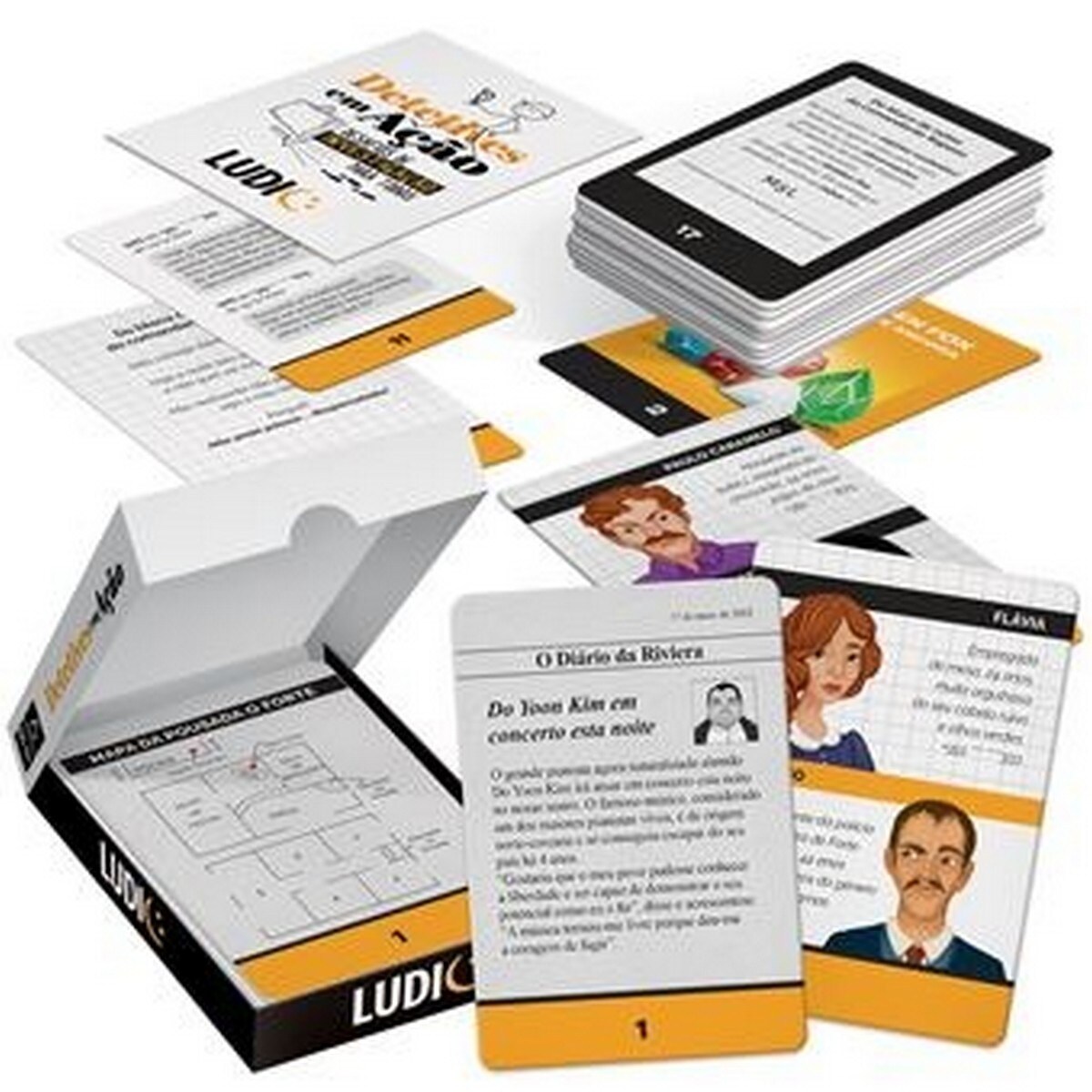 Jogo de Cartas: Detetives em Ação 2