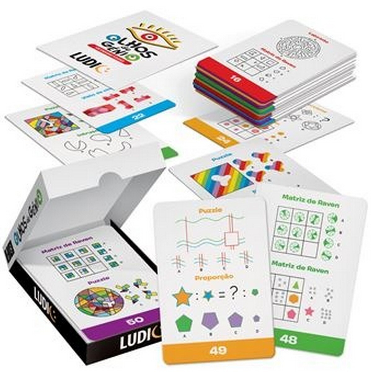 Jogo de Cartas: Olhos de Génio 2