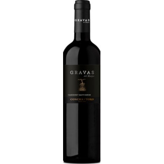 Vinho Tinto do Chile Cabernet Sauvignon garrafa 75 cl - Gravas Del Maipo