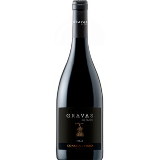 Vinho Tinto do Chile Syrah garrafa 75 cl - Gravas Del Maipo
