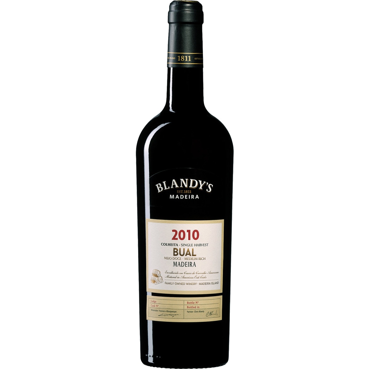 Vinho da Madeira Bual Colheita garrafa 75 cl