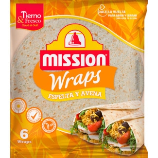 Tortilha com Espelta e Aveia embalagem 370 g - Mission
