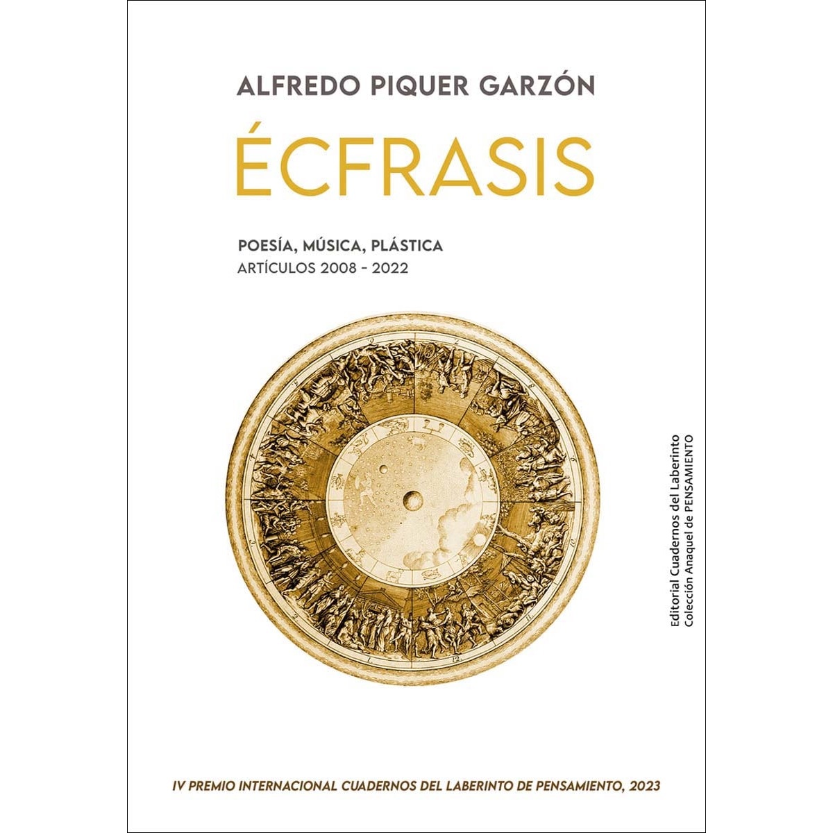 Imagen 0 de Écfrasis  (Tapa blanda con solapas)