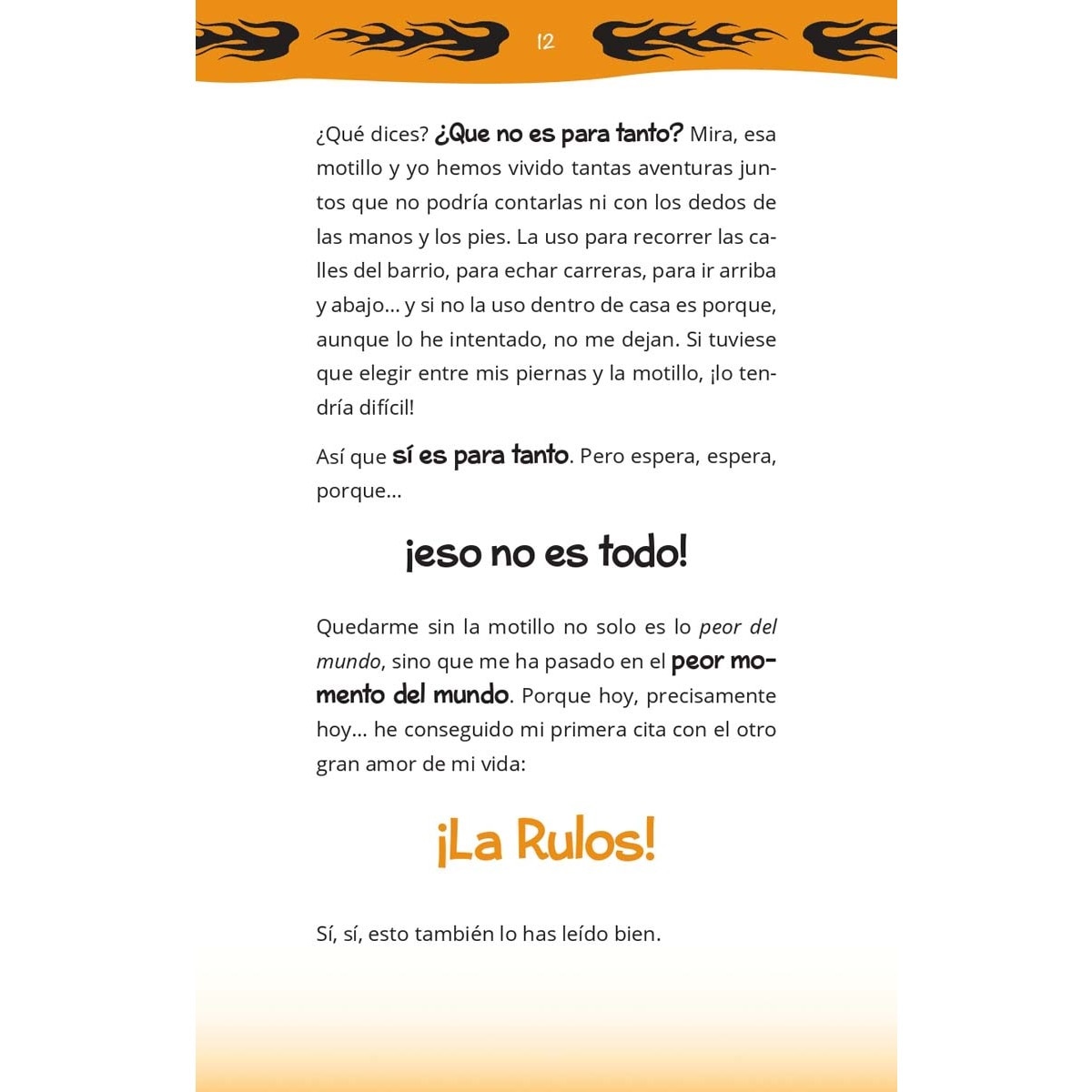 El Rulas 1. El Rulas y la motillo perdida (Capa mole com abas) 9