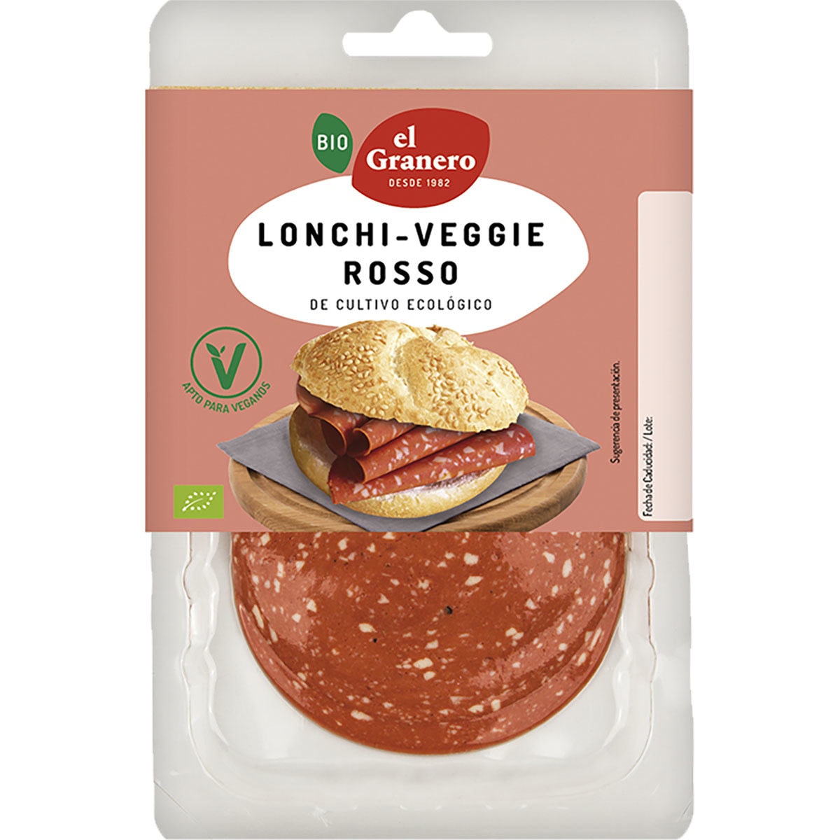 Bio Lonchi-Veggie lonchas sabor salami ecológicas y veganas envase 100 g