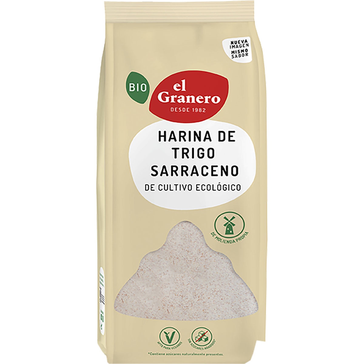 Bio harina de trigo sarraceno ecológica envase 500 g