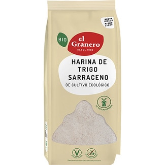 Bio harina de trigo sarraceno ecológica envase 500 g - El Granero Integral