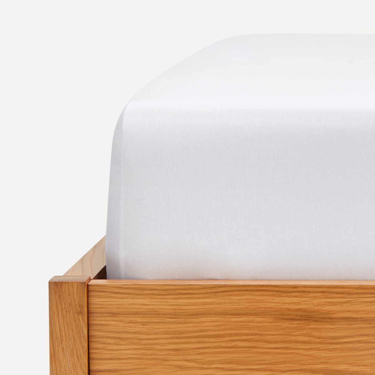 Lençol de Baixo Ajustável Platibanda Cottonfull - 30 cm Branco-1