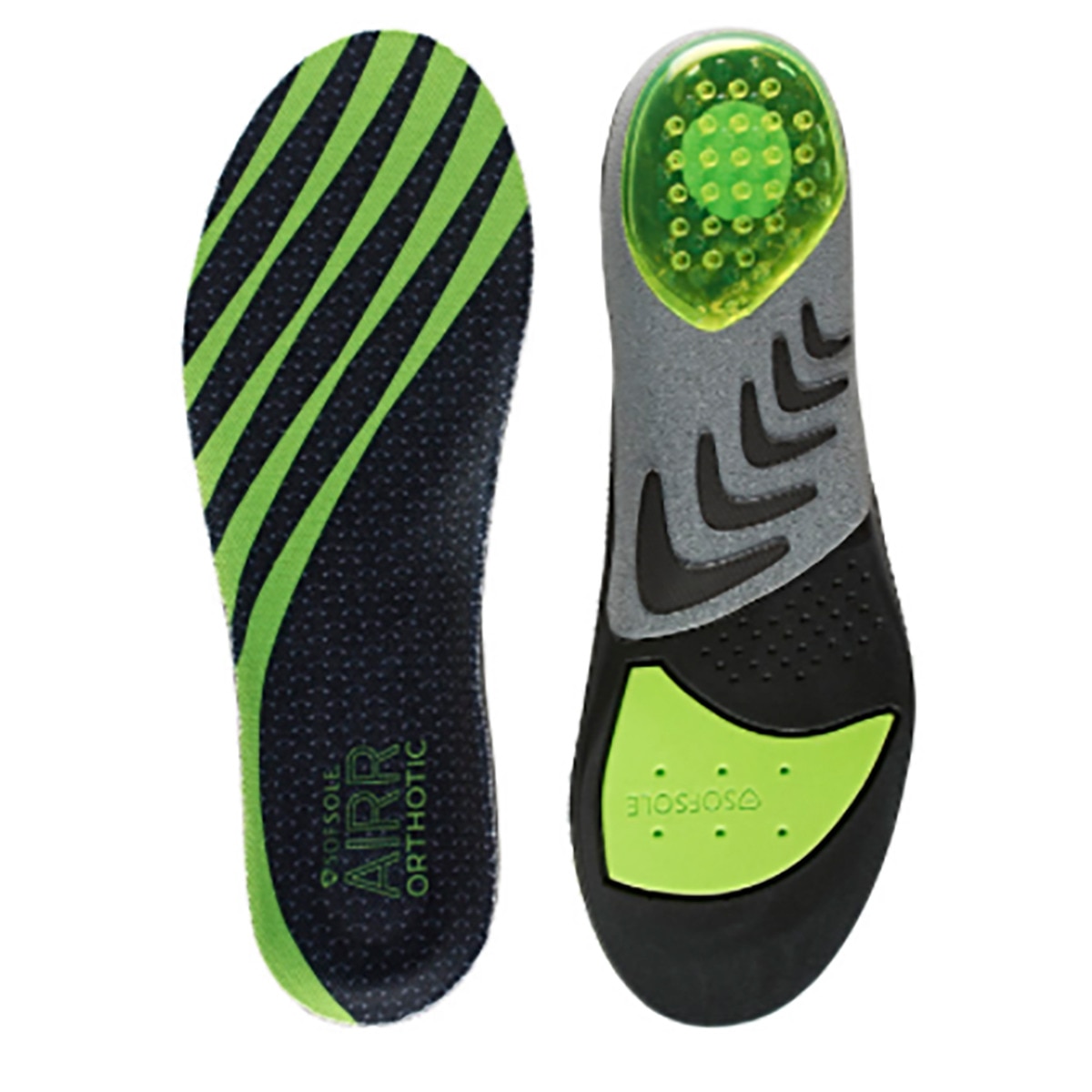 Palmilhas Airr Orthotic Cinzento/Verde-1