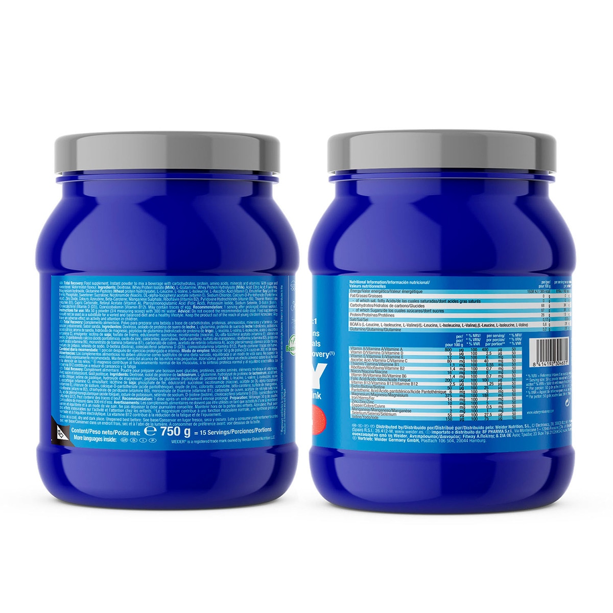 Total Recovery 750 g sabor Melancia Victory Endurance 2