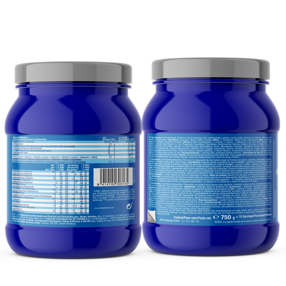 Total Recovery Sabor Banana - 750 g 2