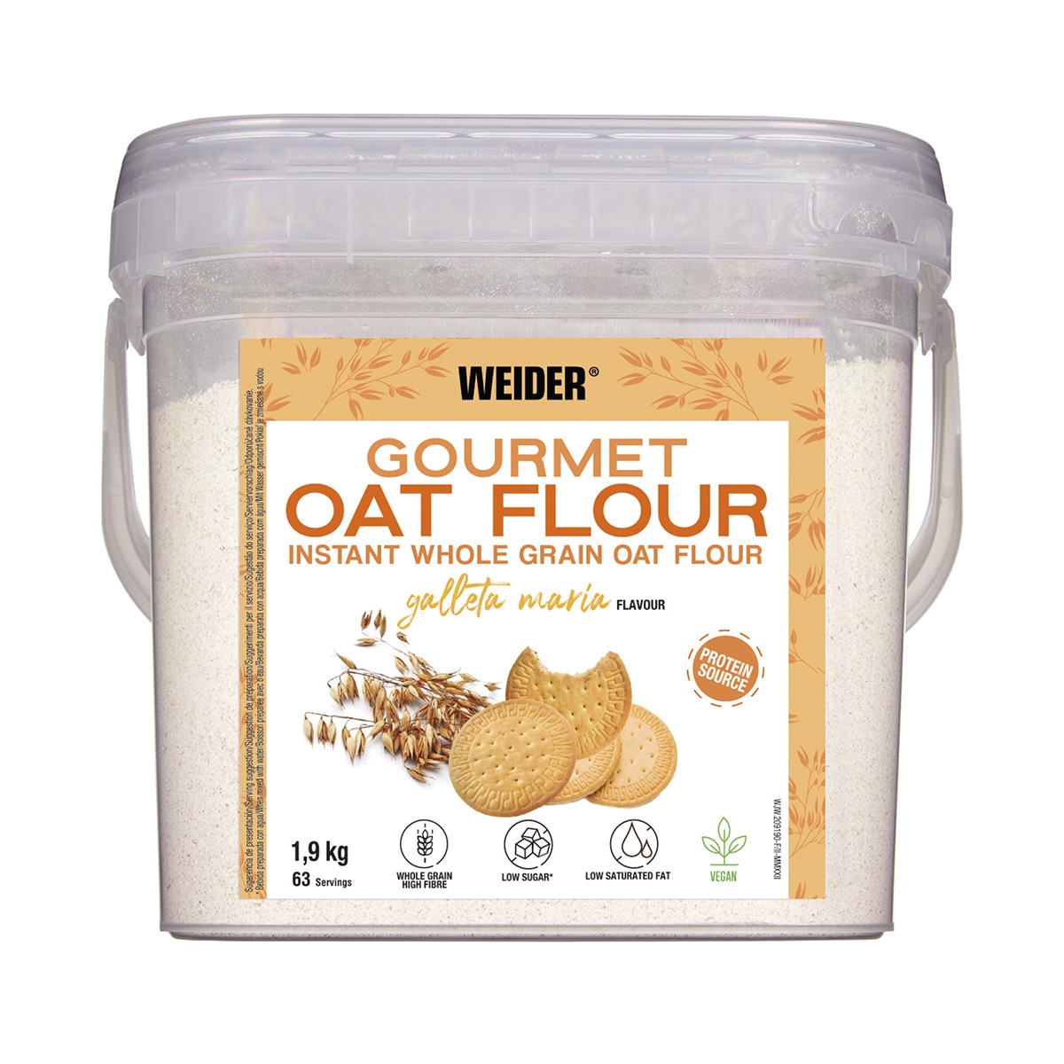 Imagem 0 de Gourmet Oat Flour Sabor Bolacha Maria Weider